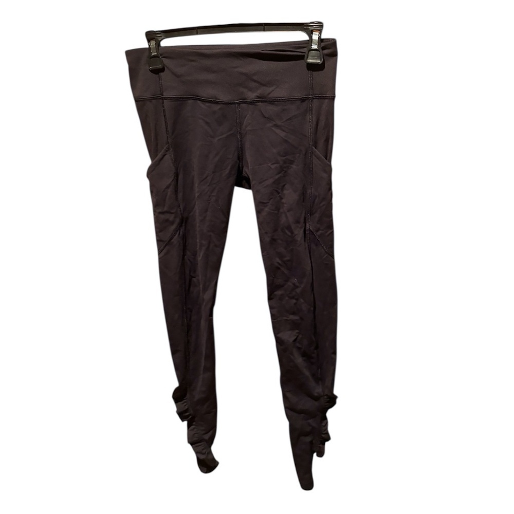 Lululemon Speed Tight Ruched Leggings in Black Size 6